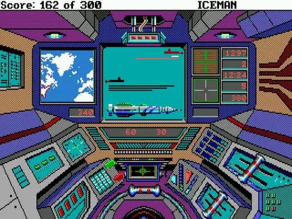 Иллюстрация уровня Codename ICEMAN с деталями окружения