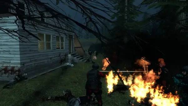 Иллюстрация уровня Codename CURE с деталями окружения