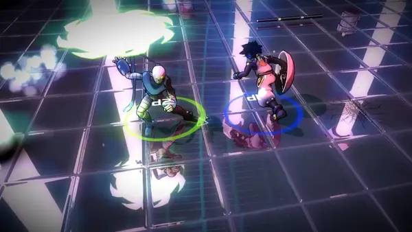 Иллюстрация уровня Combat Core с деталями окружения