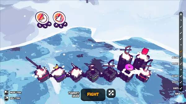 Иллюстрация уровня COMBOLITE с деталями окружения