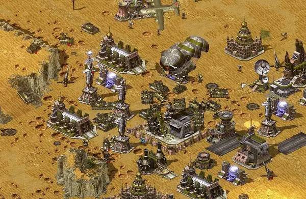 Иллюстрация уровня Command & Conquer  Yuri's Revenge - Rise of the East с деталями окружения