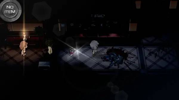 Иллюстрация уровня Corpse Party 2  Dead Patient с деталями окружения