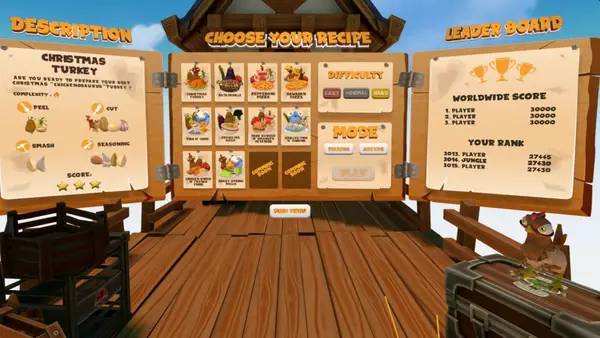 Иллюстрация уровня Crazy Cook с деталями окружения