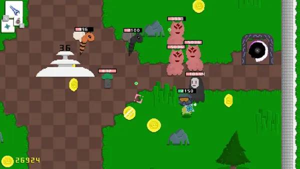 Иллюстрация уровня Creeps Creeps Creeps! с деталями окружения