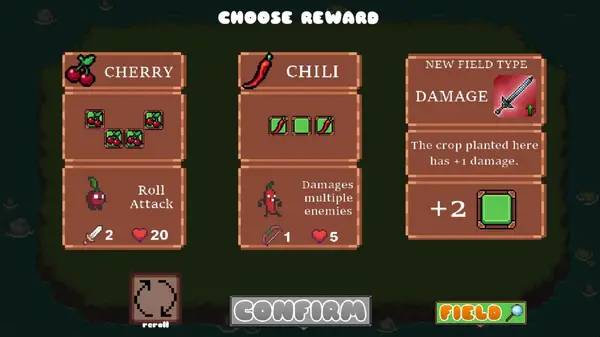 Иллюстрация уровня CROPS! с деталями окружения