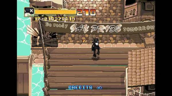 Иллюстрация уровня Crouching Pony Hidden Dragon с деталями окружения