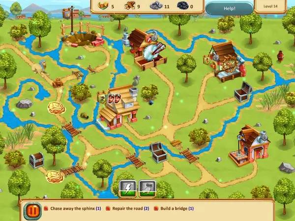 Иллюстрация уровня Crown of the Empire с деталями окружения