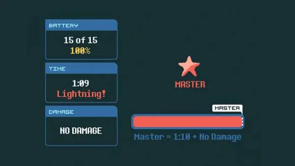 Иллюстрация уровня Cubetractor с деталями окружения