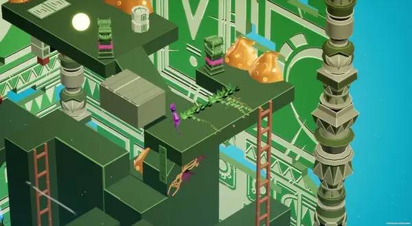 Иллюстрация уровня Curse of Yamato с деталями окружения