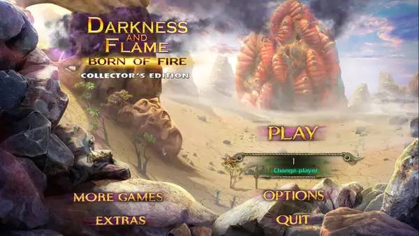 Иллюстрация уровня Darkness and Flame Born of Fire с деталями окружения
