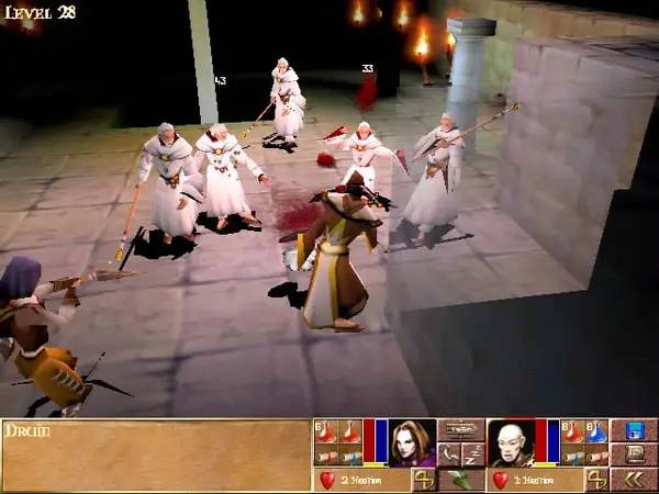 Иллюстрация уровня Darkstone с деталями окружения