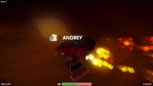 Иллюстрация уровня Dead by Wheel Battle Royal с деталями окружения