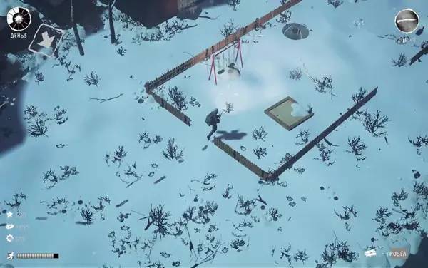 Иллюстрация уровня Dead Motherland Zombie Co-op с деталями окружения