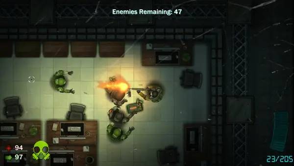 Иллюстрация уровня Dead Quest с деталями окружения