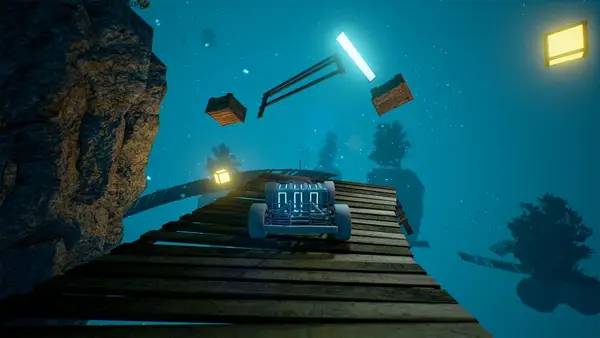 Иллюстрация уровня Deadly Delivery (Смертельная доставка) с деталями окружения