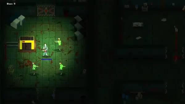 Иллюстрация уровня Deadly Escape с деталями окружения