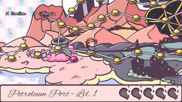 Иллюстрация уровня Decline's Drops с деталями окружения