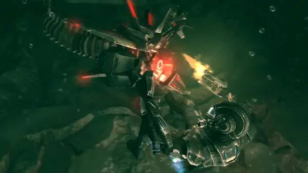 Иллюстрация уровня Deep Black Reloaded с деталями окружения