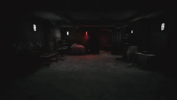 Иллюстрация уровня DEEP IN THE DREAD с деталями окружения