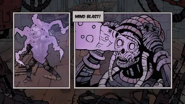 Иллюстрация уровня Deep Sky Derelicts с деталями окружения