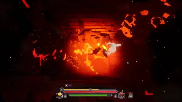 Иллюстрация уровня Deepest Dungeons с деталями окружения