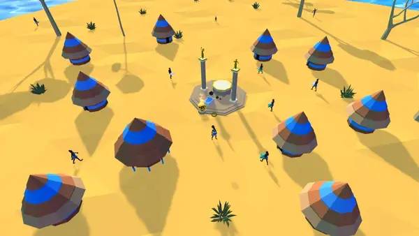 Иллюстрация уровня Deisim с деталями окружения