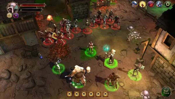 Иллюстрация уровня Demon's Rise - Lords of Chaos с деталями окружения