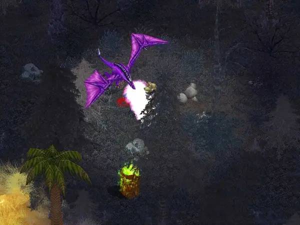 Иллюстрация уровня Depths of Peril с деталями окружения