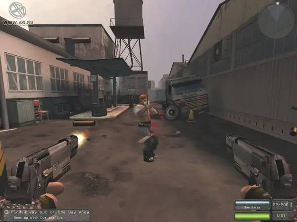 Иллюстрация уровня Devastation с деталями окружения