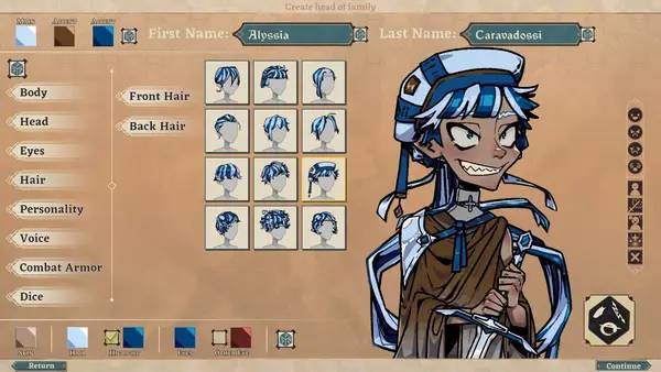 Иллюстрация уровня Dice Gambit с деталями окружения