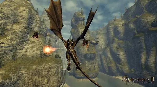 Иллюстрация уровня Divinity 2 Ego Draconis с деталями окружения