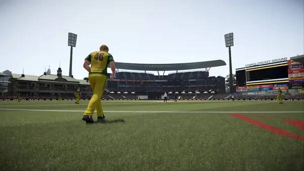 Иллюстрация уровня Don Bradman Cricket 17 с деталями окружения