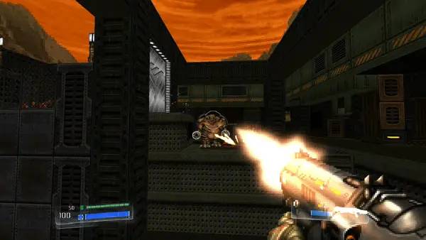 Иллюстрация уровня Doom - Embers Of Armageddon с деталями окружения