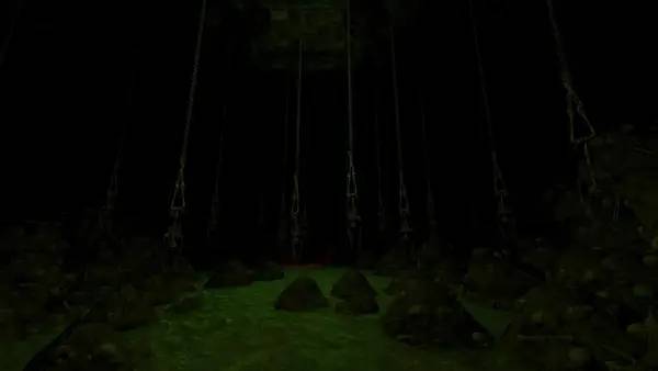 Иллюстрация уровня Doorways The Underworld с деталями окружения