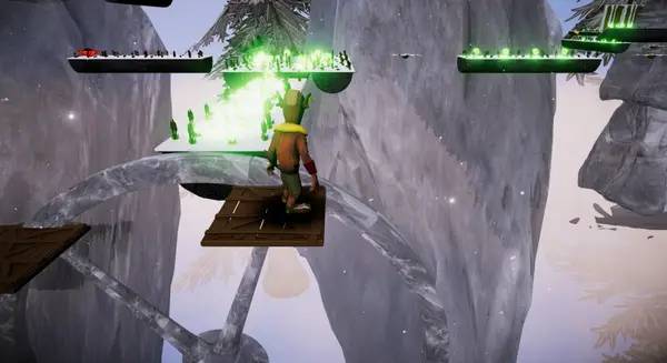 Иллюстрация уровня Draid с деталями окружения