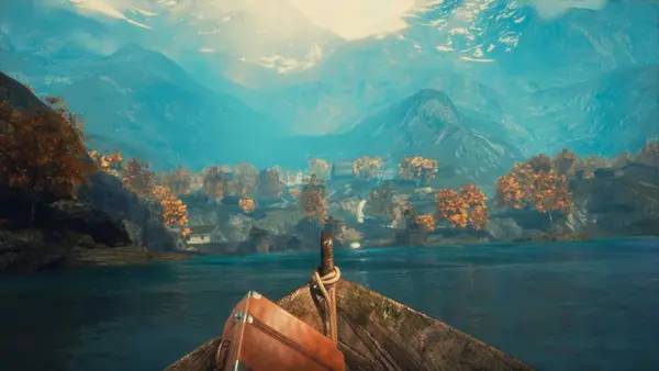 Иллюстрация уровня Draugen с деталями окружения