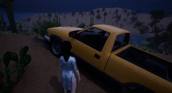 Иллюстрация уровня Dread Tomb с деталями окружения