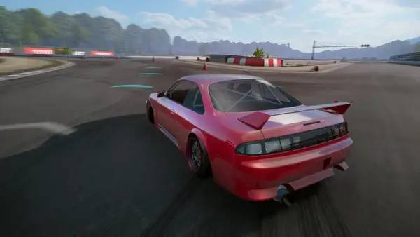 Иллюстрация уровня Drift Zone с деталями окружения