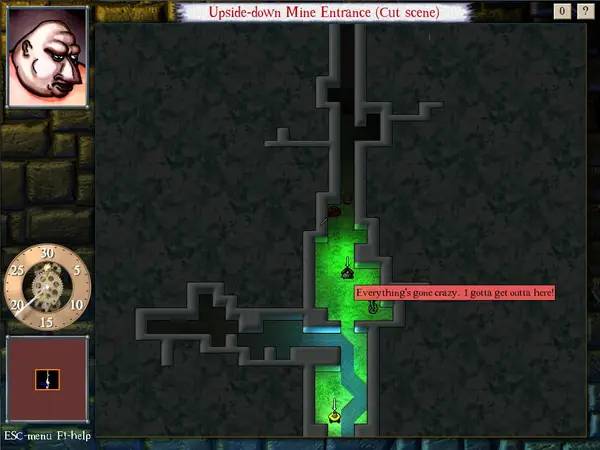 Иллюстрация уровня DROD The Second Sky с деталями окружения