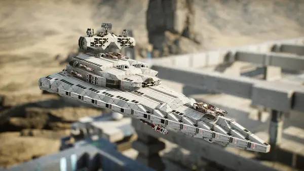 Иллюстрация уровня DRONE The Game с деталями окружения