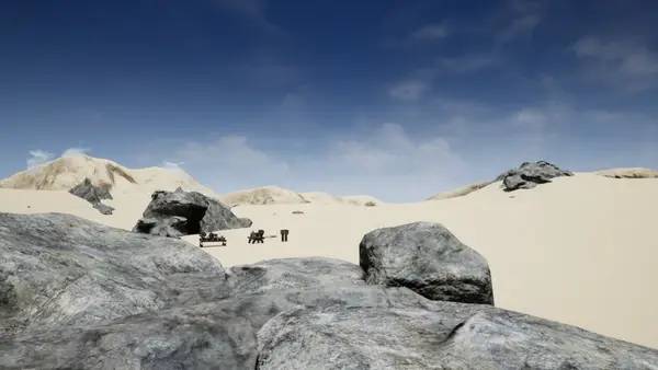 Иллюстрация уровня Dune Mechanic Survive The Steampunk Era с деталями окружения