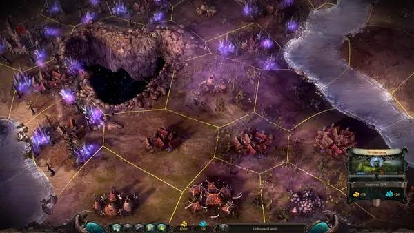 Иллюстрация уровня Eador. Masters of the Broken World с деталями окружения