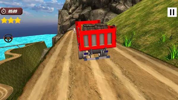 Иллюстрация уровня Eastern Europe Truck Simulator с деталями окружения