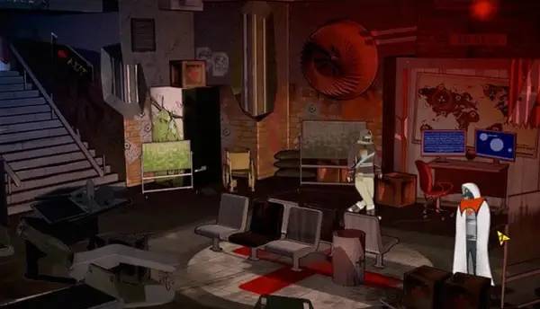 Иллюстрация уровня Element Z с деталями окружения