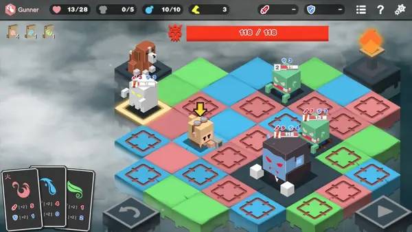 Иллюстрация уровня Elemental Abyss с деталями окружения