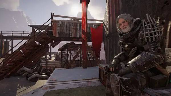 Иллюстрация уровня ELEX с деталями окружения