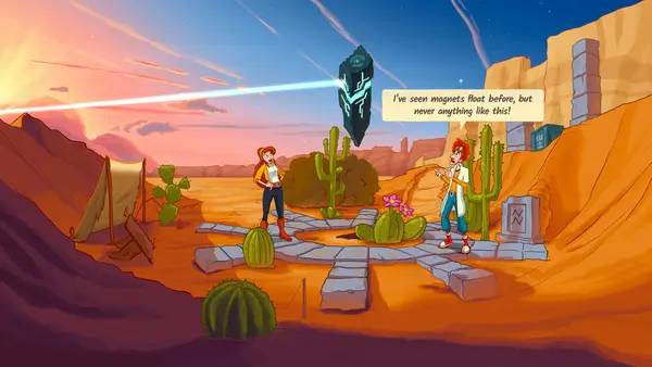 Иллюстрация уровня Elroy and the Aliens с деталями окружения