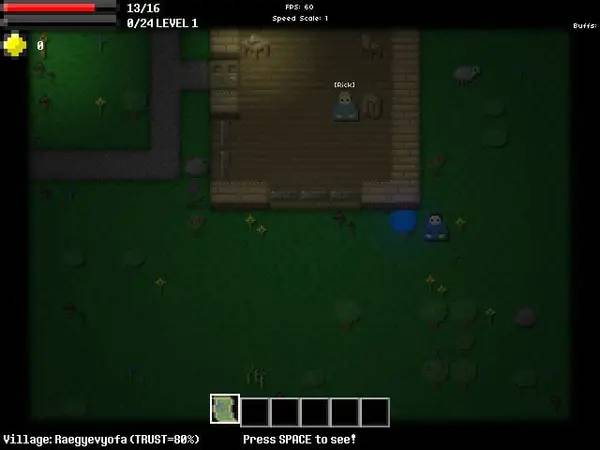 Иллюстрация уровня Erth с деталями окружения