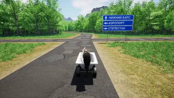 Иллюстрация уровня Escape from Grustovia с деталями окружения