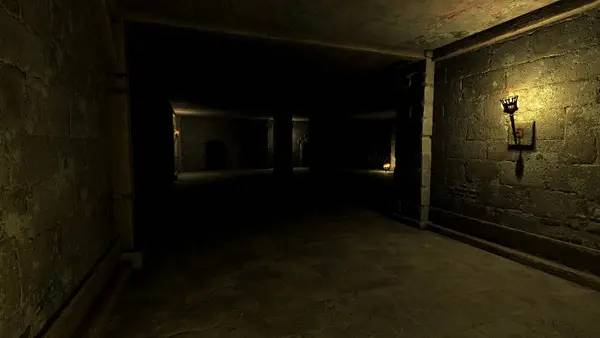 Иллюстрация уровня Escape From Monster с деталями окружения